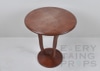 Small Wooden Round End Table