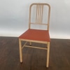 Slat Back Red Chair