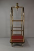 Bellhop or Luggage Cart - Brass