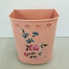 Floral Print Trash Bin