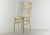 Gold Spindle Back Ballroom Chair
