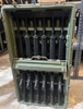 Military Hard Shell Case With 12 Replica M16's