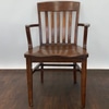 Slat Back Banker's Chair