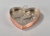 Heart Shaped Copper Jello Mold