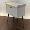 Rolling Salon Cabinet