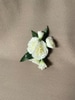 Cream Mini Carnation Corsage