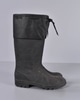 Black Rubber Wadding Boots