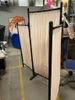 Folding Three (3) Panel Dressing Screen w/  Fabric Panels