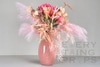 Large Vase with Faux Flowers