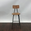 Stool with back rest