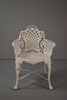 Lattice Patterned Garden Armchair