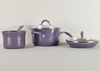 5 pc Purple Pot and Pan Set