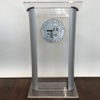 Transparent Podium
