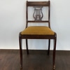 Harp Style Wooden Chair