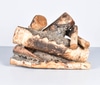 Birch Fireplace Logs - Electric