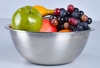 Stainless Steel Mixing Bowl w/ Faux Fruit