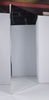 Mylar Rehearsal Mirror; Free Standing