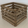 Slatted Wooden Crate