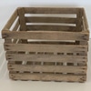 Slatted Wooden Crate