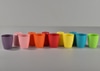 Set of 12 Assorted Colorful Plastic Cups