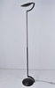 Modern Black Uplight Torchiere