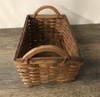 Brown Rectangular Basket