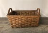 Brown Rectangular Basket