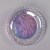 Iridescent Trinket Plate with Eagle Motif