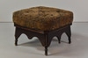 Cushioned Wood Ottoman
