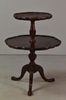 Two Tiered Pedestal Table