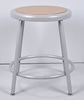 Grey Steel Workshop Stool