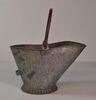 Galvanized Coal Scuttle