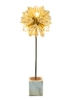 Tall Crystal Starburst Orb Lamp