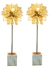 Tall Crystal Starburst Orb Lamp