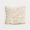 Ivory Loops Throw Pillow
