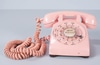 Pink Rotary Phone; Western Electric