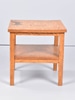 Low Oak Table with Shelf