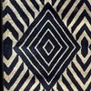 12x9 Black and Natural Graphic Rug
