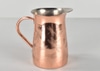 Copper Pitcher w/ Etched Dragonfly Motif