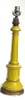 Yellow Carved Lamp