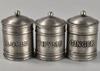 Set of 3 Spice Storage Tins w/ Lids