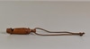 Wood Whistle w/ Leather Cord