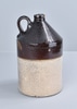 Two-Tone Stoneware Jug w/ Thump Handle