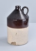 Two-Tone Stoneware Jug w/ Thump Handle
