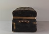 Footlocker w/ Bowed Top & Brass Strapping