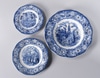 Blue Liberty Porcelain 6 Piece Dinnerware Set