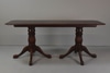 Double Pedestal Table