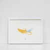 Medium Framed Print: Banana the Banana