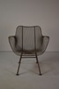 Wire Basket Armchair