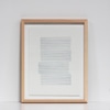 Small Framed Print: Into The Blue 01